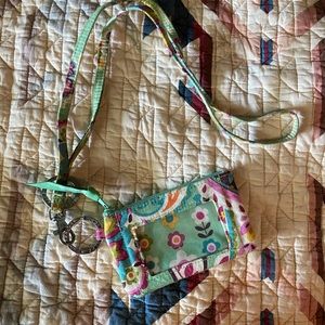 Vera Bradley lanyard card holder